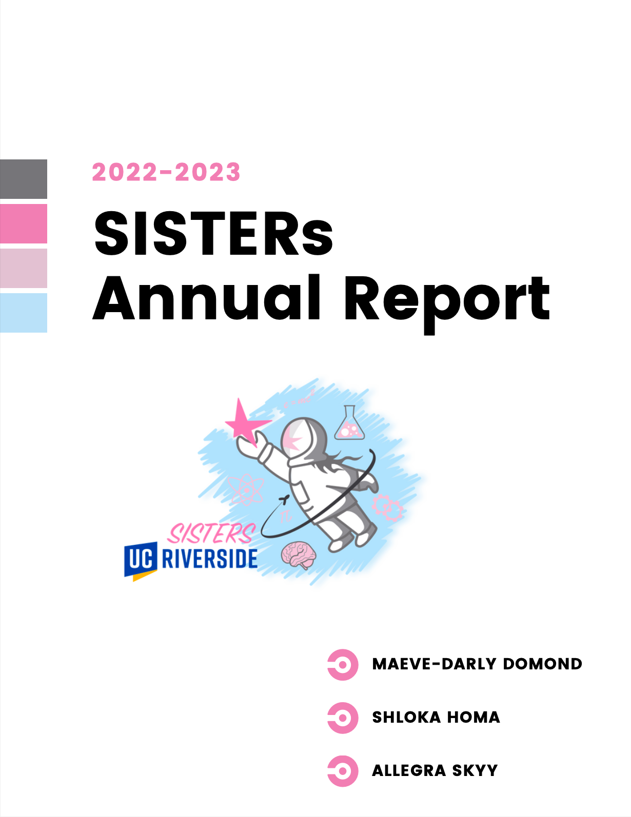 Sisters 2022-2023 annual report cover